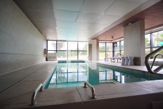 Área Comum - Piscina Térmica de apartamento à venda com 1 quarto, 43m² em Petrópolis, Porto Alegre