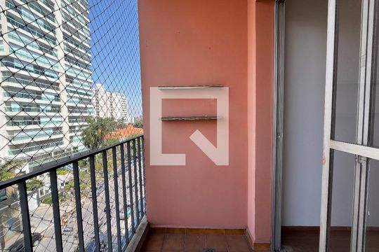 Varanda de apartamento para alugar com 2 quartos, 60m² em Vila Alexandria, São Paulo