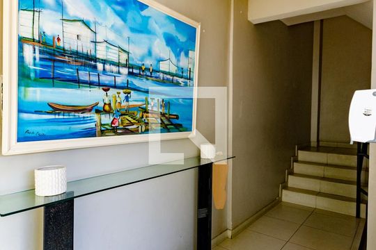 Hall de entrada de apartamento para alugar com 2 quartos, 60m² em Rio Vermelho, Salvador