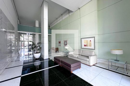 Hall Social Bloco de apartamento à venda com 3 quartos, 134m² em Cidade Monções, São Paulo