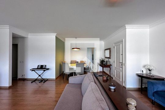 Sala de apartamento à venda com 3 quartos, 134m² em Cidade Monções, São Paulo