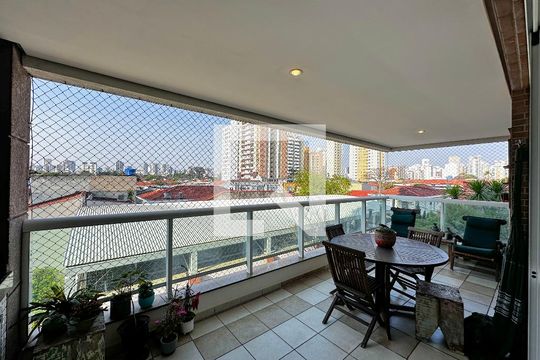 Varanda de apartamento à venda com 3 quartos, 134m² em Cidade Monções, São Paulo