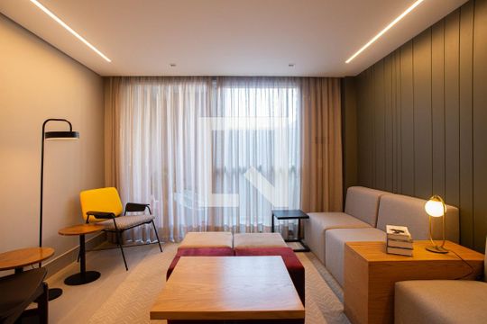 Área comum - Salão de festas de kitnet/studio para alugar com 1 quarto, 42m² em Bela Vista, São Paulo