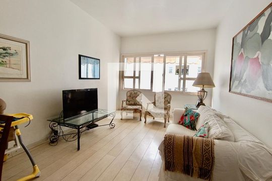 Sala de apartamento para alugar com 4 quartos, 144m² em Ipanema, Rio de Janeiro