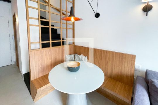 Cozinha de kitnet/studio à venda com 1 quarto, 54m² em Jardim das Bandeiras, São Paulo