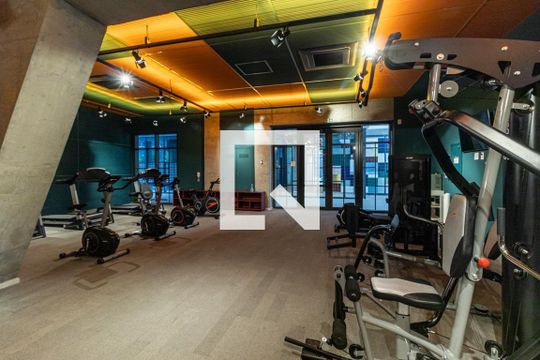 Área Comum - Academia de apartamento à venda com 1 quarto, 49m² em Santa Ifigênia, São Paulo