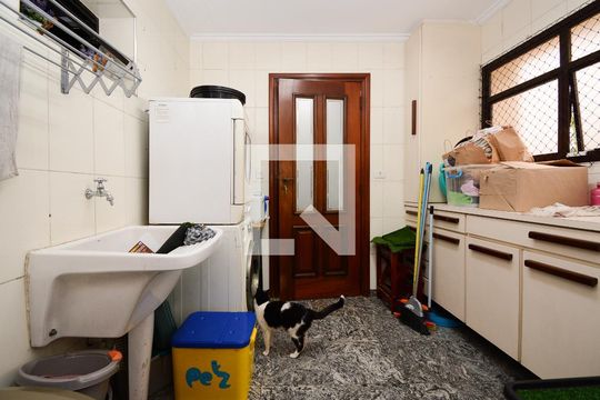 Área de Serviço de apartamento à venda com 4 quartos, 188m² em Jardim Silvestre, São Bernardo do Campo