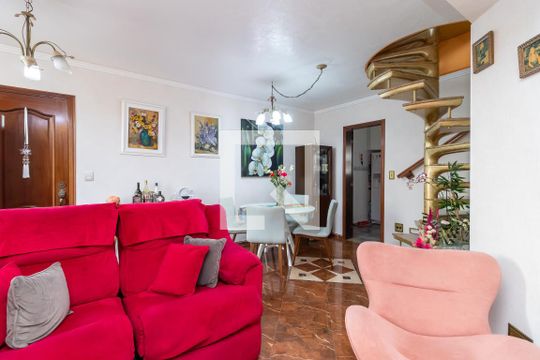 Sala de apartamento à venda com 4 quartos, 156m² em Vila Barbosa, São Paulo
