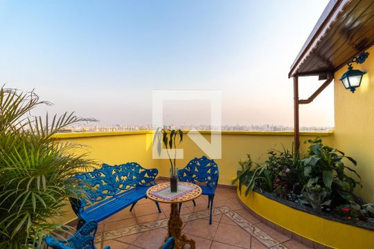 Terraço  de apartamento à venda com 4 quartos, 156m² em Vila Barbosa, São Paulo