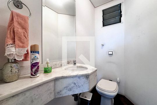 Lavabo de apartamento à venda com 3 quartos, 142m² em Vila Congonhas, São Paulo