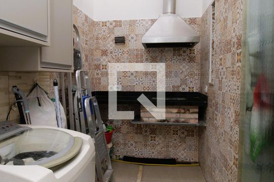 Área de Serviço de casa de condomínio à venda com 3 quartos, 102m² em Vila Isolina Mazzei, São Paulo