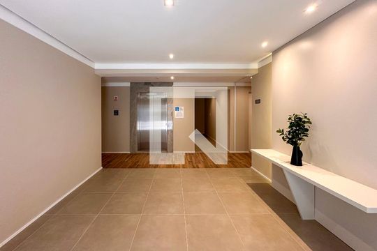 Hall Social Bloco de apartamento à venda com 1 quarto, 29m² em Jardim Caravelas, São Paulo
