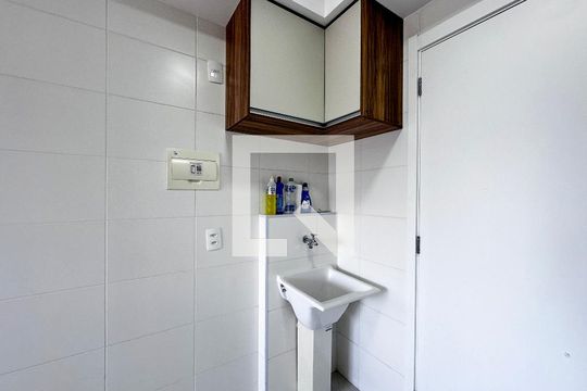 Área de Serviço de apartamento à venda com 1 quarto, 29m² em Jardim Caravelas, São Paulo