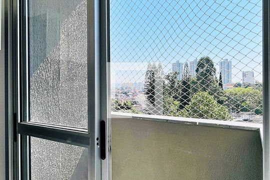 Varanda da Sala de apartamento para alugar com 2 quartos, 59m² em Vila Capitao Rabelo, Guarulhos