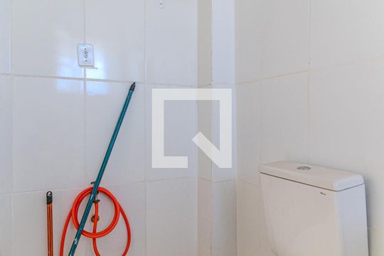 Banheiro de kitnet/studio à venda com 1 quarto, 35m² em Santa Efigênia, São Paulo