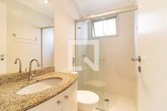 Banheiro de apartamento à venda com 1 quarto, 45m² em Aclimação, São Paulo