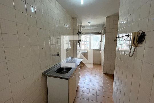 Cozinha de apartamento à venda com 3 quartos, 70m² em Encantado, Rio de Janeiro