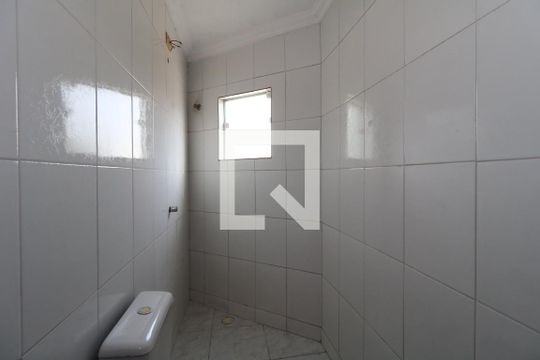 Banheiro da Suíte de casa à venda com 3 quartos, 169m² em Vila Alice, Santo André
