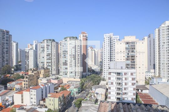 Vista da Sacada de apartamento para alugar com 1 quarto, 51m² em Perdizes, São Paulo