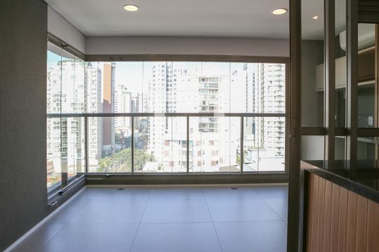 Vista da Sala de apartamento para alugar com 1 quarto, 51m² em Perdizes, São Paulo
