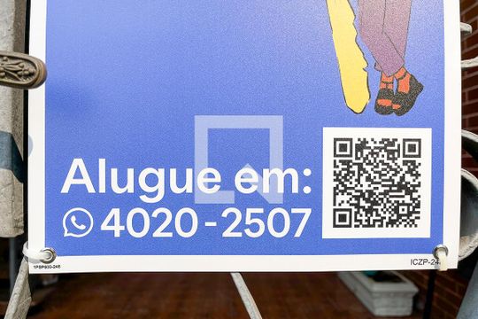 Plaquinha de casa para alugar com 2 quartos, 120m² em Rudge Ramos, São Bernardo do Campo