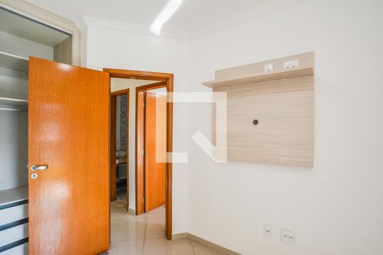 Quarto Suíte de apartamento à venda com 2 quartos, 150m² em Vila Camilópolis, Santo André