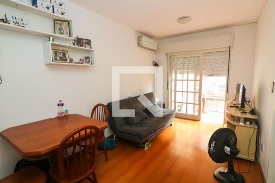 Sala de apartamento à venda com 1 quarto, 104m² em Jardim Botânico, Porto Alegre