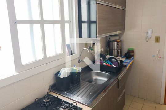 Cozinha de apartamento à venda com 1 quarto, 104m² em Jardim Botânico, Porto Alegre