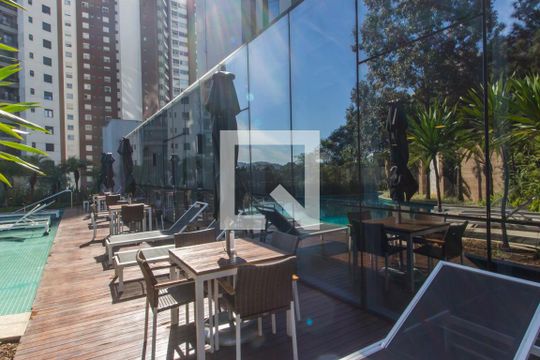 Área comum de apartamento à venda com 1 quarto, 50m² em Melville Empresarial I E Ii, Barueri