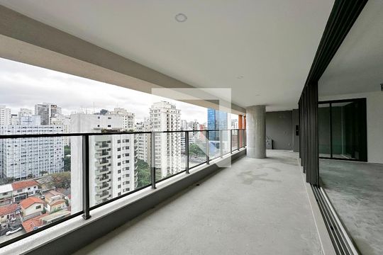 Varanda de apartamento à venda com 4 quartos, 210m² em Campo Belo, São Paulo
