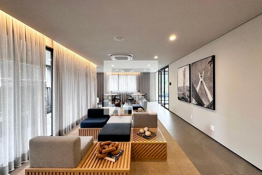 Área comum de apartamento à venda com 4 quartos, 210m² em Campo Belo, São Paulo