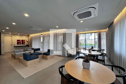 Área comum de apartamento à venda com 4 quartos, 210m² em Campo Belo, São Paulo