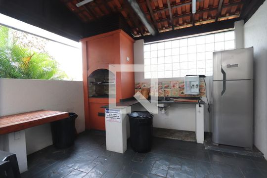 Área comum - Churrasqueira de apartamento à venda com 3 quartos, 70m² em Vila Graciosa, São Paulo