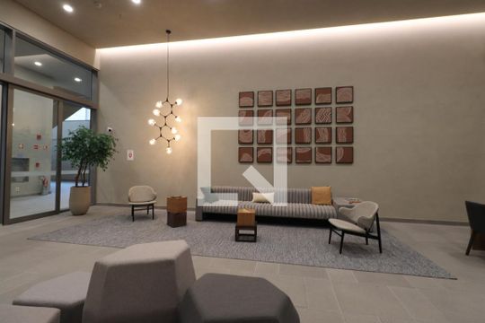 Hall social de kitnet/studio para alugar com 1 quarto, 20m² em Vila Gomes Cardim, São Paulo