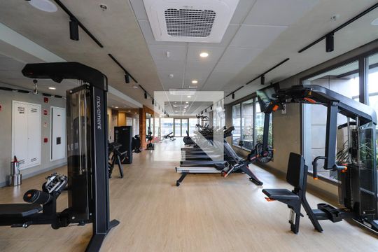 Área comum - Academia de kitnet/studio para alugar com 1 quarto, 20m² em Vila Gomes Cardim, São Paulo