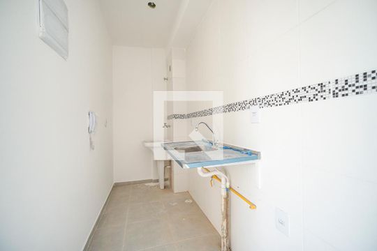 Cozinha de apartamento para alugar com 2 quartos, 38m² em Vila Matilde, São Paulo