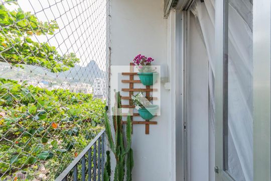 Varanda da Sala de apartamento à venda com 2 quartos, 67m² em Andaraí, Rio de Janeiro