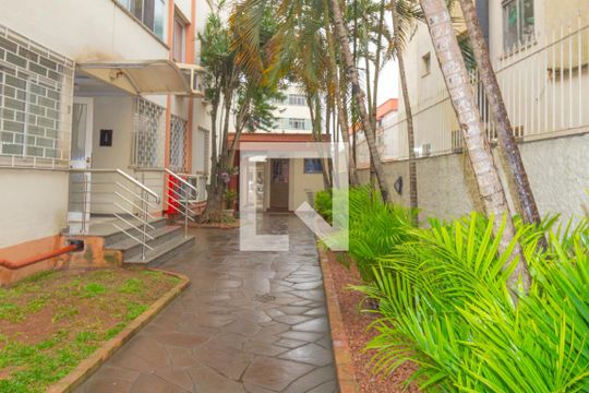 Área comum de apartamento à venda com 1 quarto, 46m² em Centro, Canoas