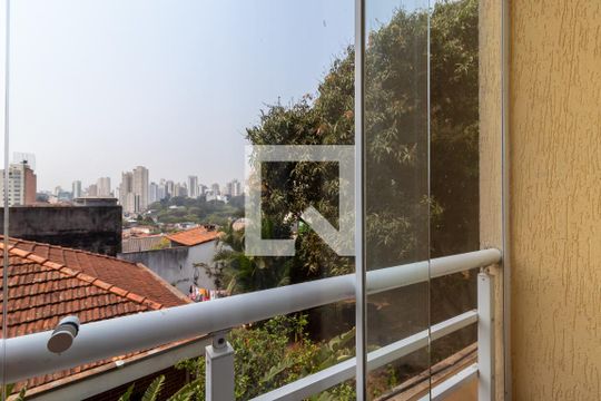 Varanda do Quarto 3 de casa de condomínio à venda com 3 quartos, 127m² em Vila Guaca, São Paulo
