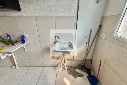 Área de serviço  de apartamento à venda com 2 quartos, 50m² em Anil, Rio de Janeiro