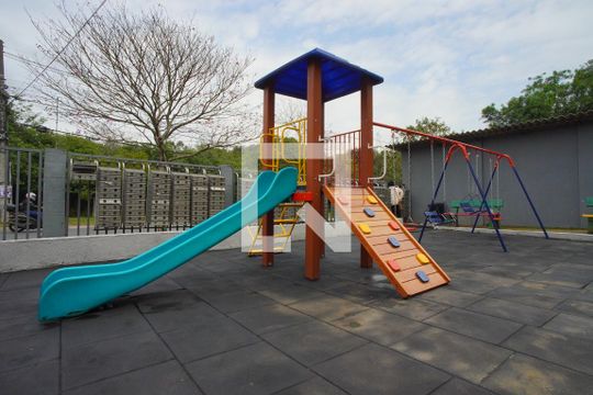 Área comum - Playground de apartamento à venda com 2 quartos, 42m² em Jardim Dona Leopoldina, Porto Alegre