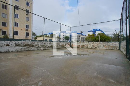 Área comum - Quadra Esportiva de apartamento à venda com 2 quartos, 42m² em Jardim Dona Leopoldina, Porto Alegre