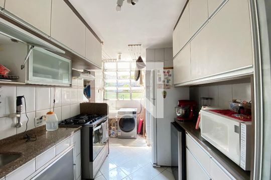 Cozinha e Área de Serviço de apartamento à venda com 2 quartos, 73m² em Rocha, Rio de Janeiro