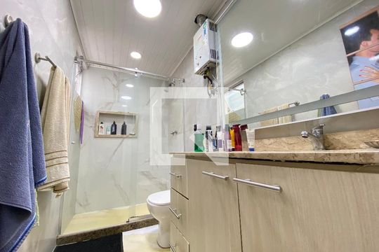 Banheiro de apartamento à venda com 2 quartos, 73m² em Rocha, Rio de Janeiro