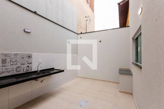 Espaço Gourmet de casa à venda com 3 quartos, 144m² em Parque Oratório, Santo André