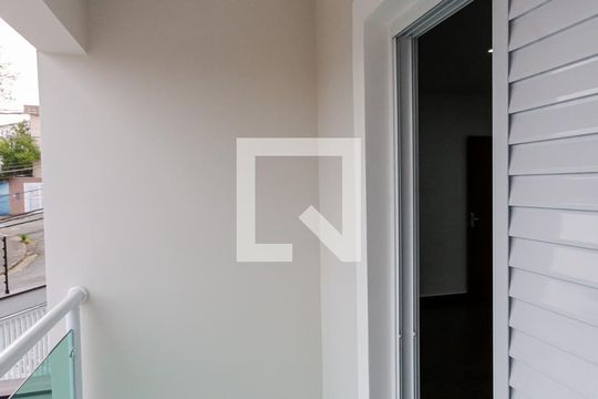 Varanda da Suíte 3 de casa à venda com 3 quartos, 144m² em Parque Oratório, Santo André