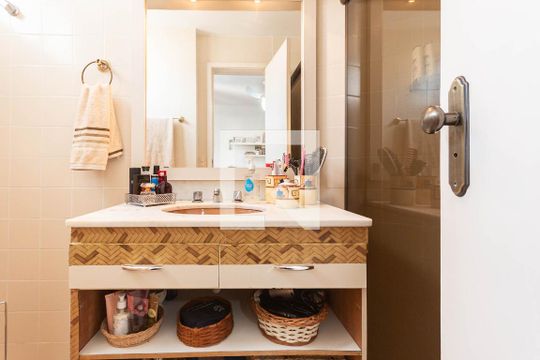 Banheiro Suíte de apartamento à venda com 2 quartos, 77m² em Andaraí, Rio de Janeiro