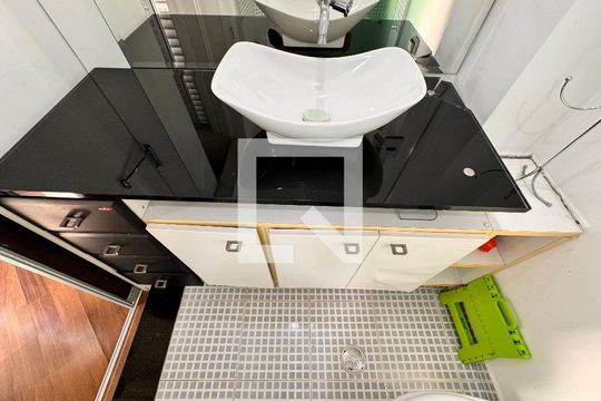 Banheiro da Suíte de apartamento à venda com 3 quartos, 160m² em Santa Maria, Santo André