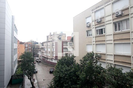 Sala de Estar Vista de apartamento à venda com 3 quartos, 121m² em Santana, Porto Alegre