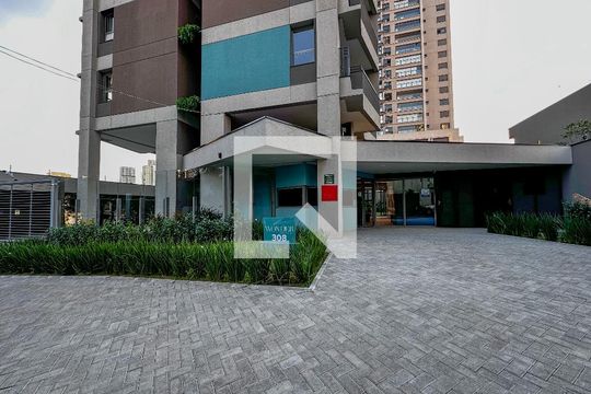 Fachada de kitnet/studio à venda com 1 quarto, 27m² em Jardim das Acacias, São Paulo